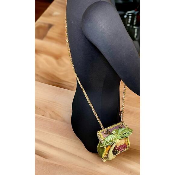 Vintage Mary Frances #945-43 “Flamingo Flamingo” Top Lift Bag - Picture 12 of 13